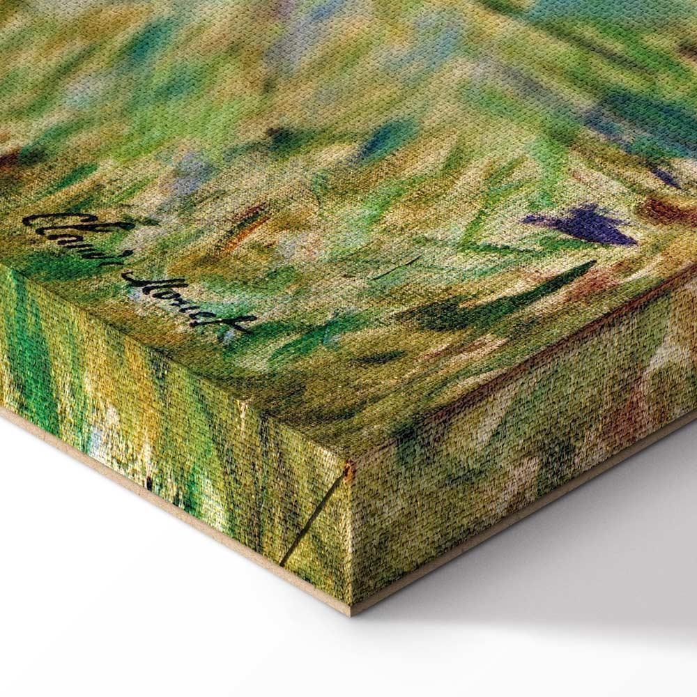 Leinwandbild - Claude Monet – La maison dans les roses