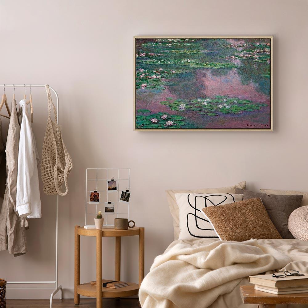 Leinwandbild - Claude Monet – Water Lilies