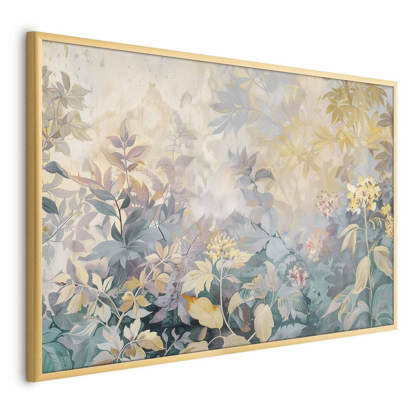 „Detailreiche Blumenillustration auf Poster“