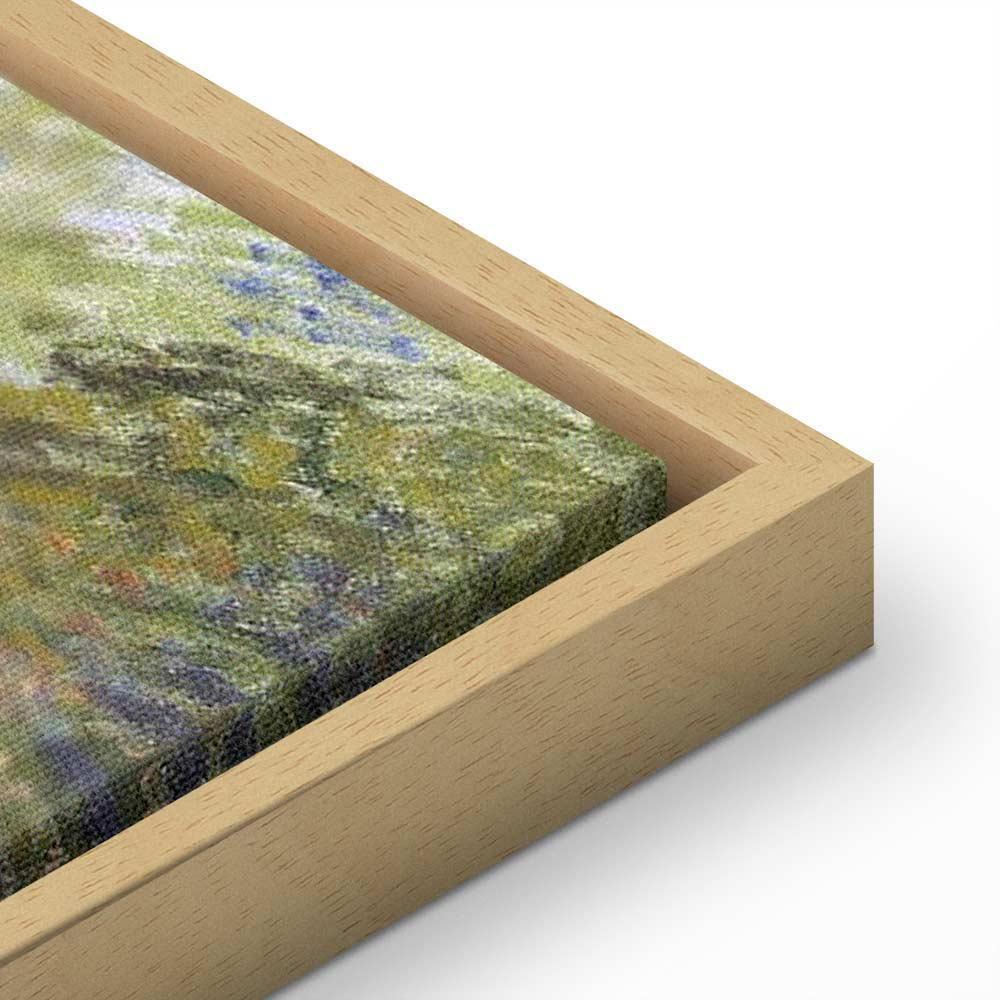 Leinwandbild - Claude Monet – Garden at Montgeron (detail)