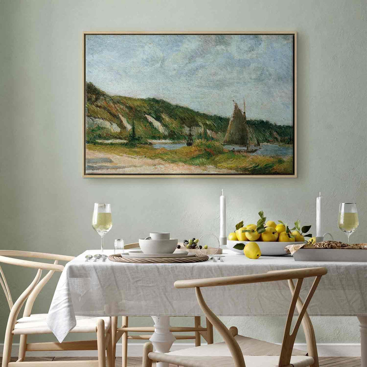 Leinwandbild - Paul Gauguin – The Sailing Ships