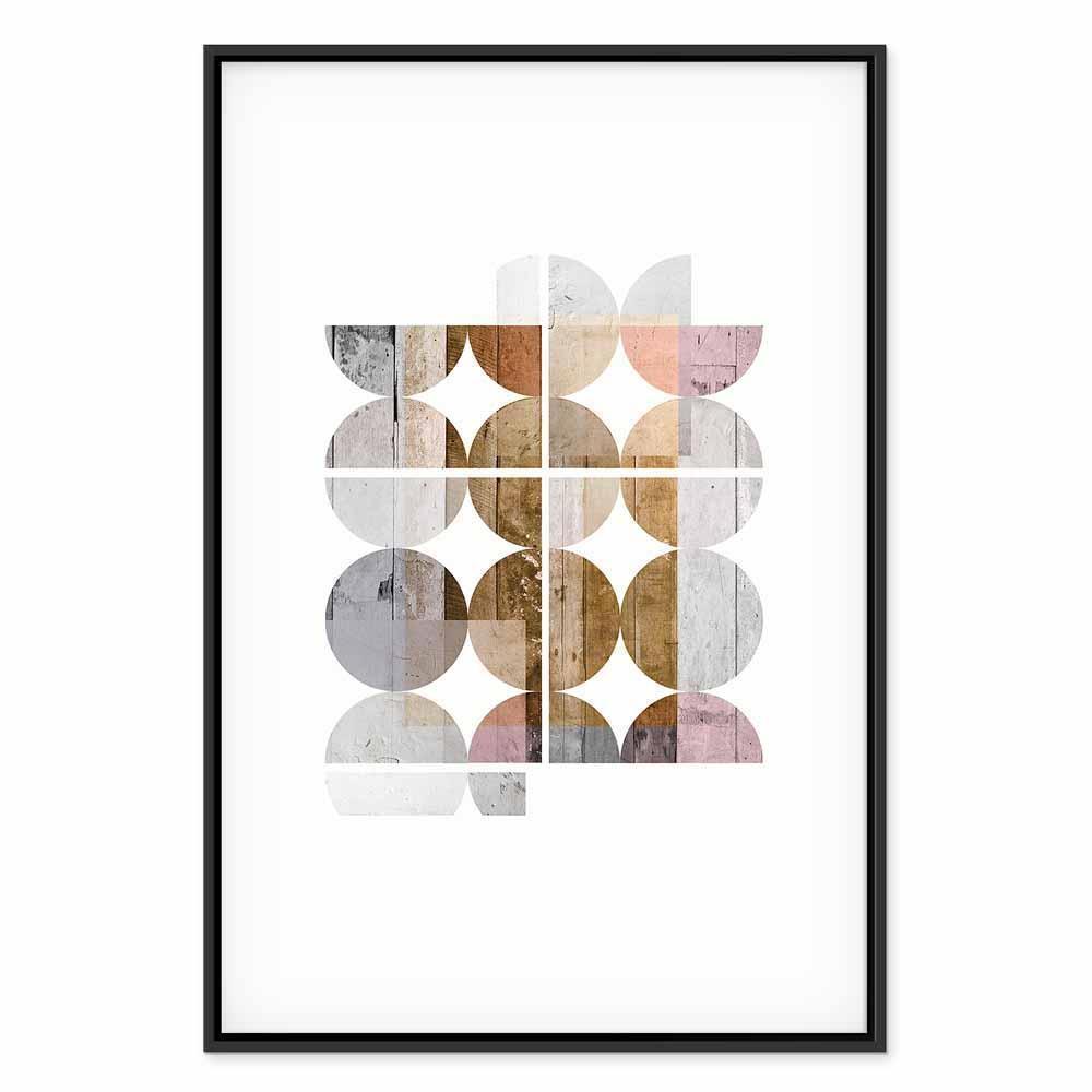 Leinwandbild - Harmonious Shape (1 Part) Vertical