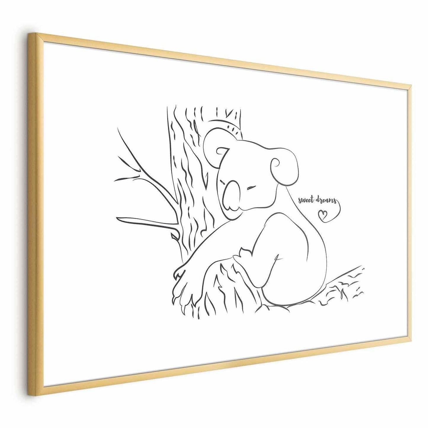 Poster - Sleeping Koala Artgeist