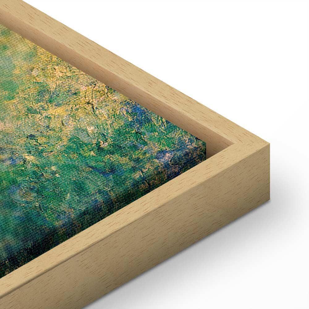 Leinwandbild - Claude Monet – Bridge over a Pond of Water Lilies
