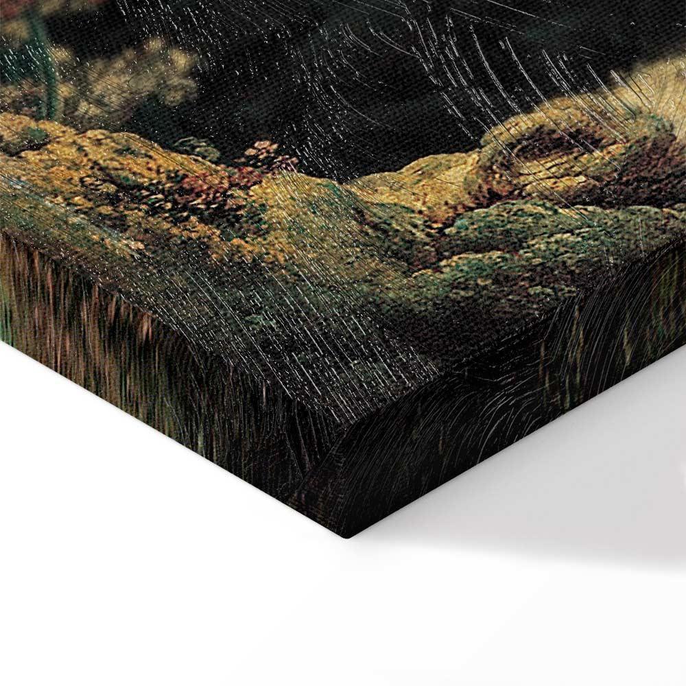 Leinwandbild Die Schaukel – Jean-Honoré Fragonard Rokoko-Meisterwerk