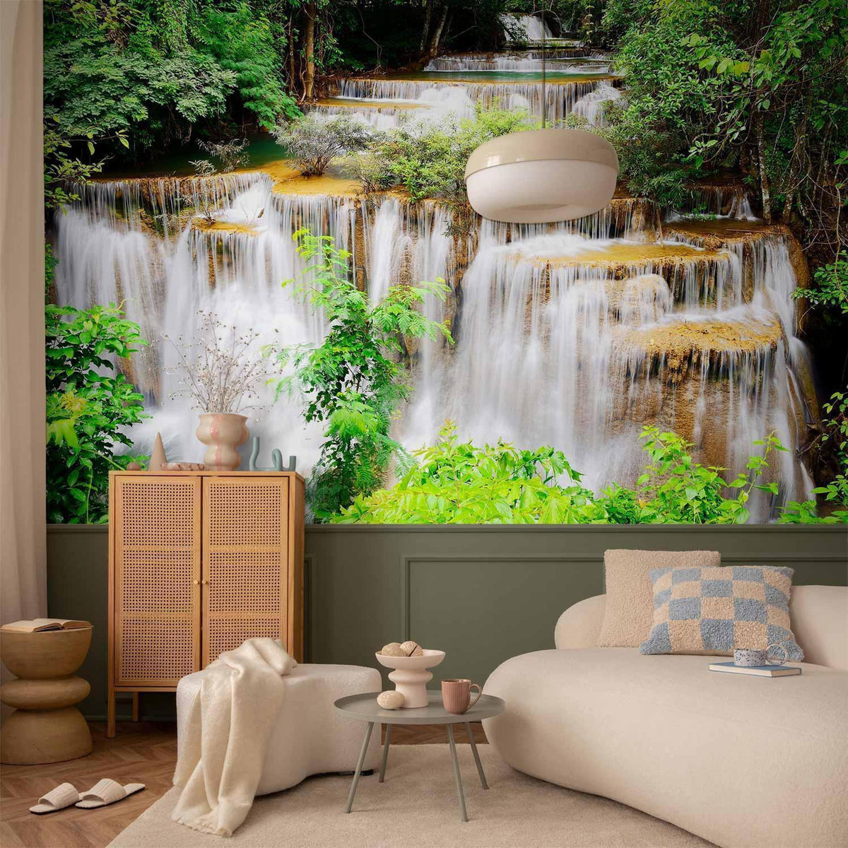 Fototapete - Thai waterfall