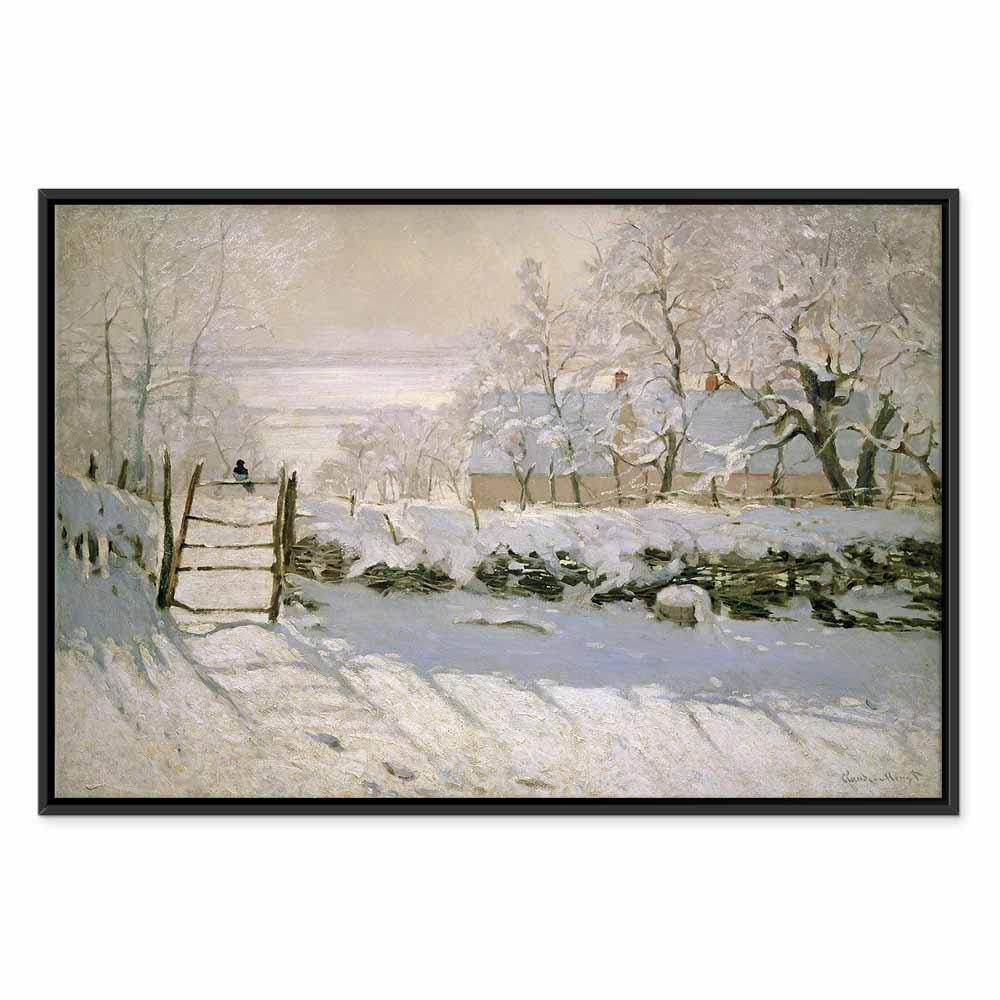 Leinwandbild - Claude Monet – The Magpie