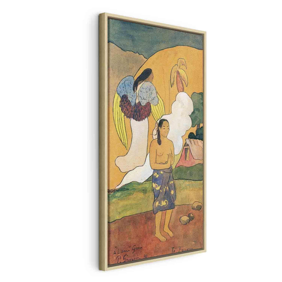 Leinwandbild - Paul Gauguin – Te faruru