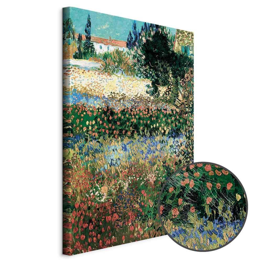 Leinwandbild - Vincent van Gogh – Blossoming Garden