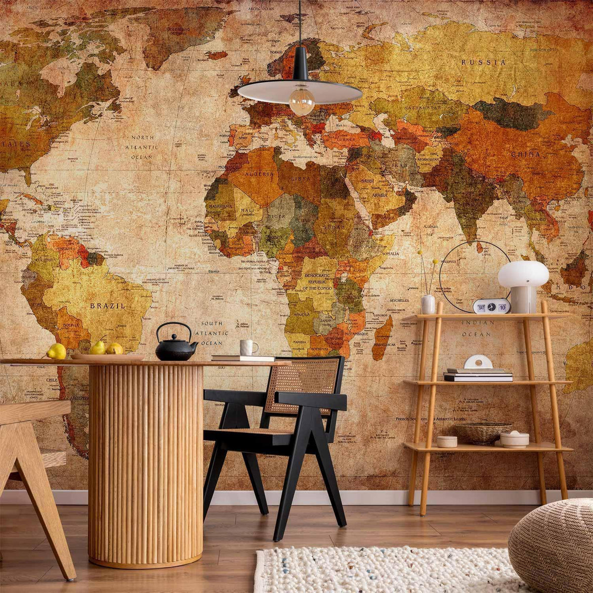 Fototapete - Old World Map