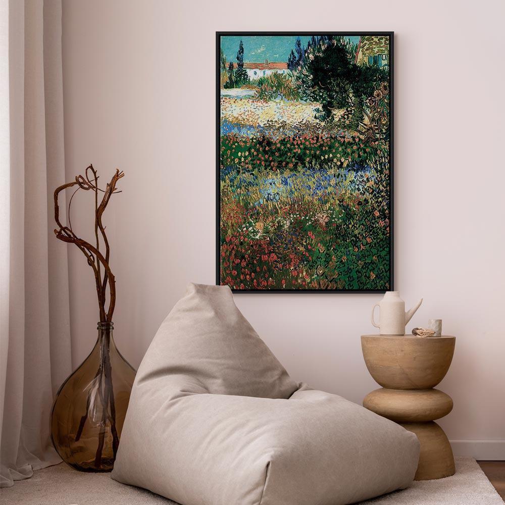 Leinwandbild - Vincent van Gogh – Blossoming Garden