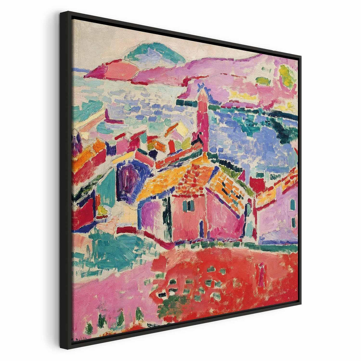 Leinwandbild - Henri Matisse – View of Collioure