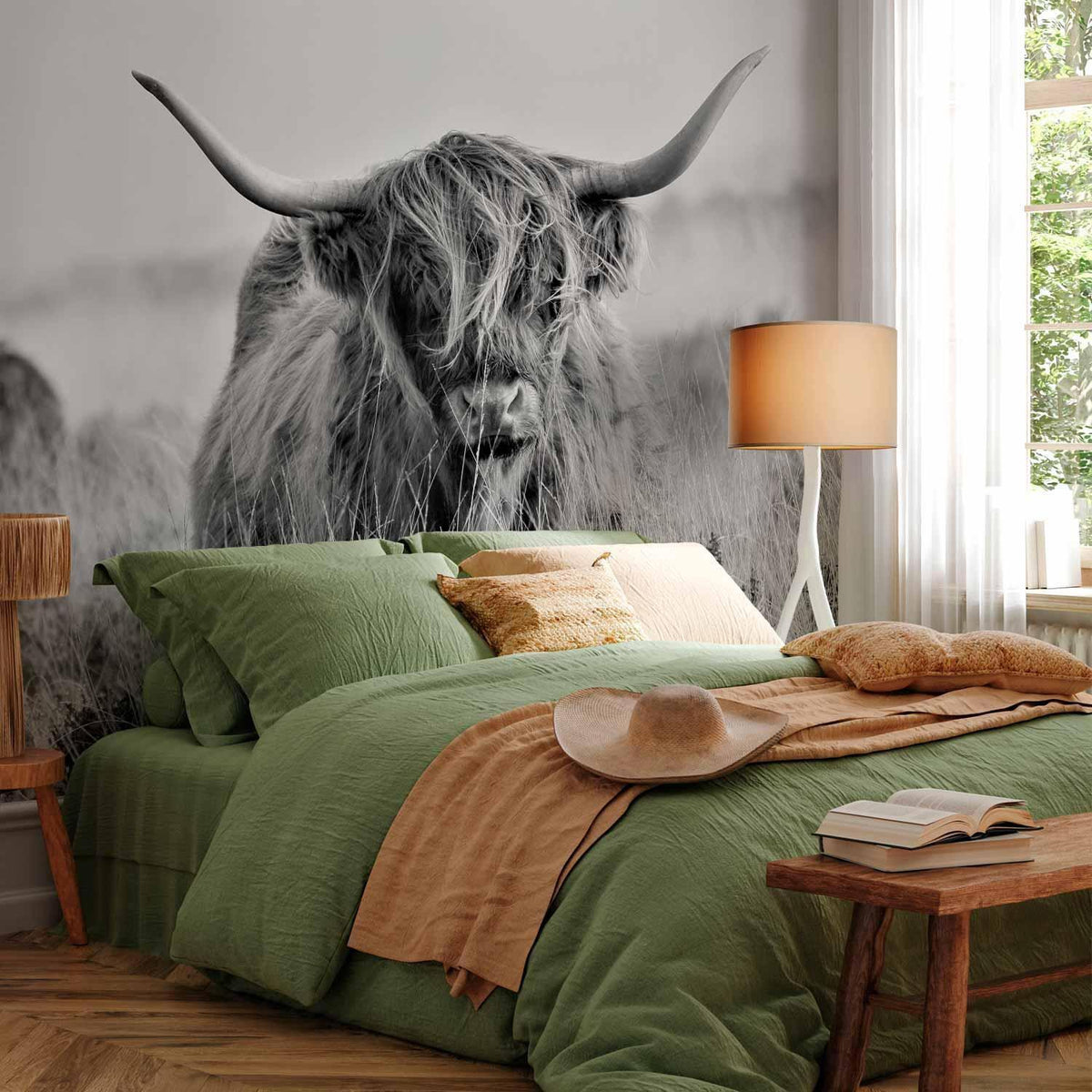 Fototapete - Highland Cattle