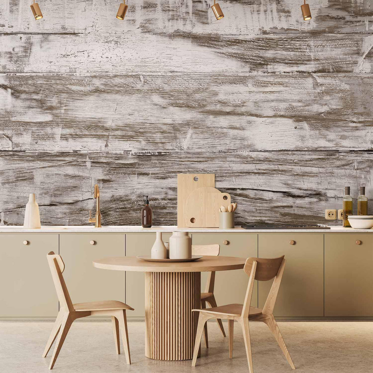 Fototapete - Shabby Chic Wood