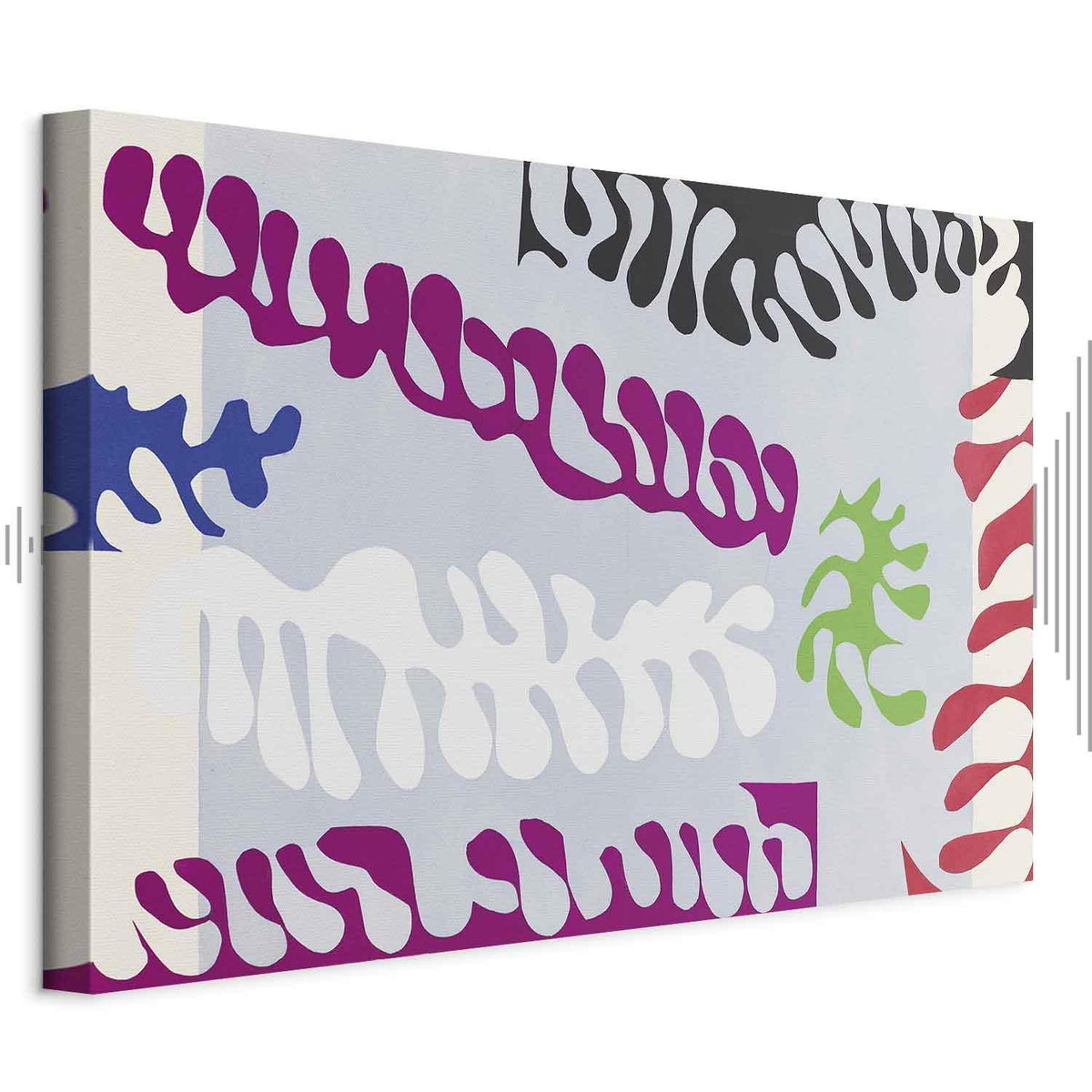 Leinwandbild - Henri Matisse – Lagoon I (from Jazz)