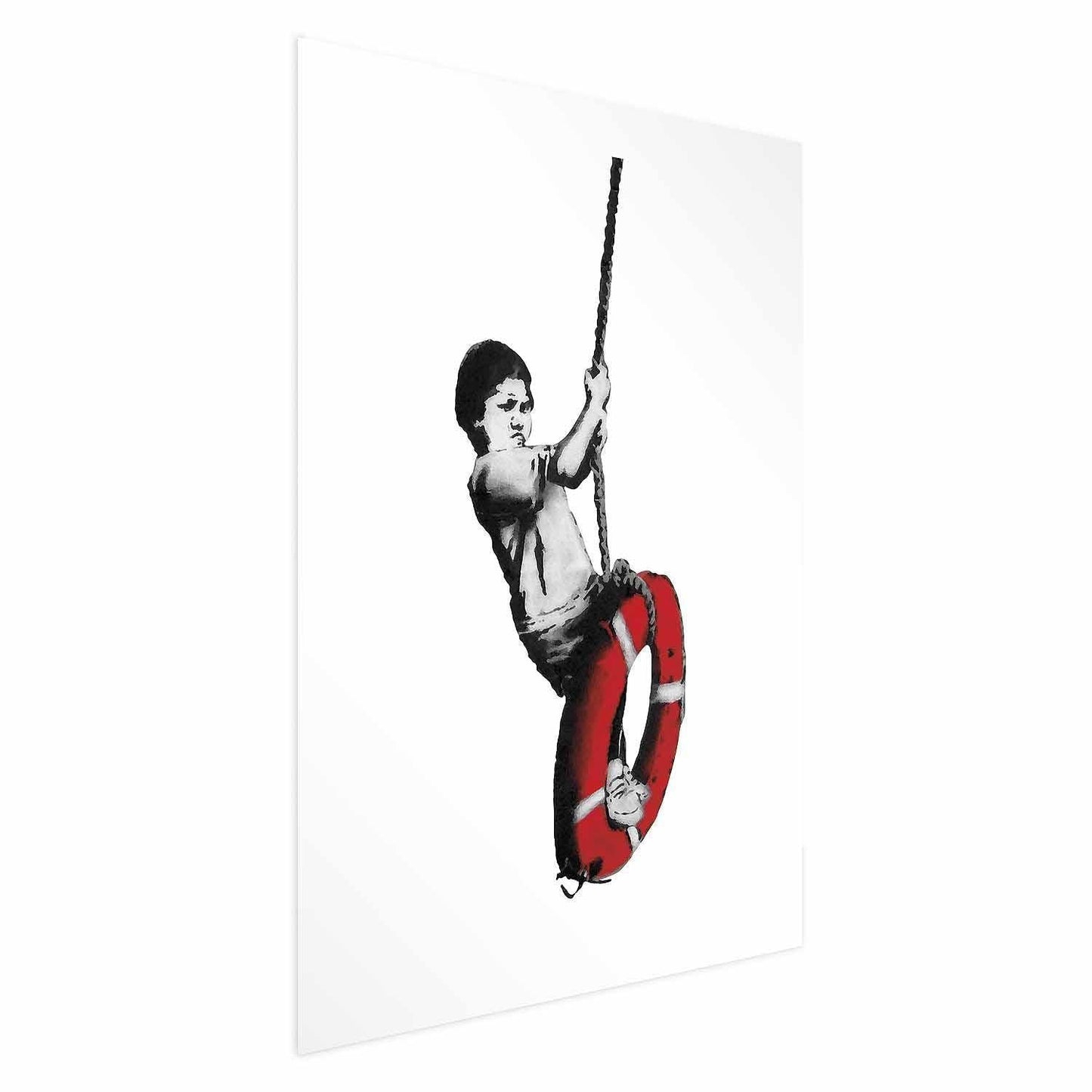 Poster - Banksy: Boy on a Rope Artgeist