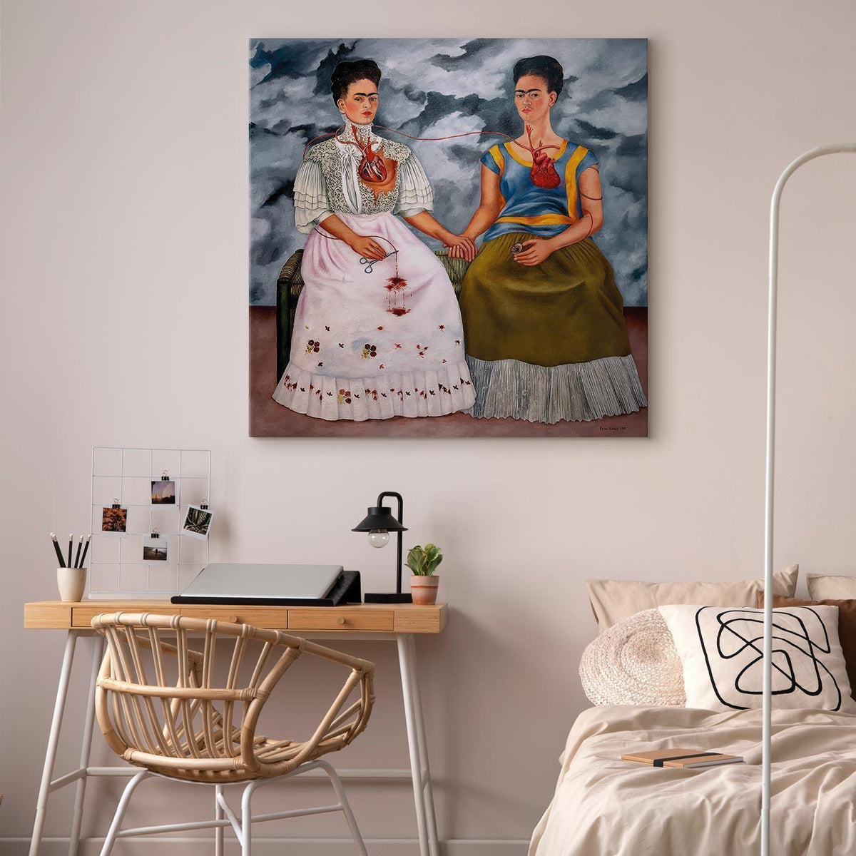 Leinwandbild - Frida Kahlo – The Two Fridas