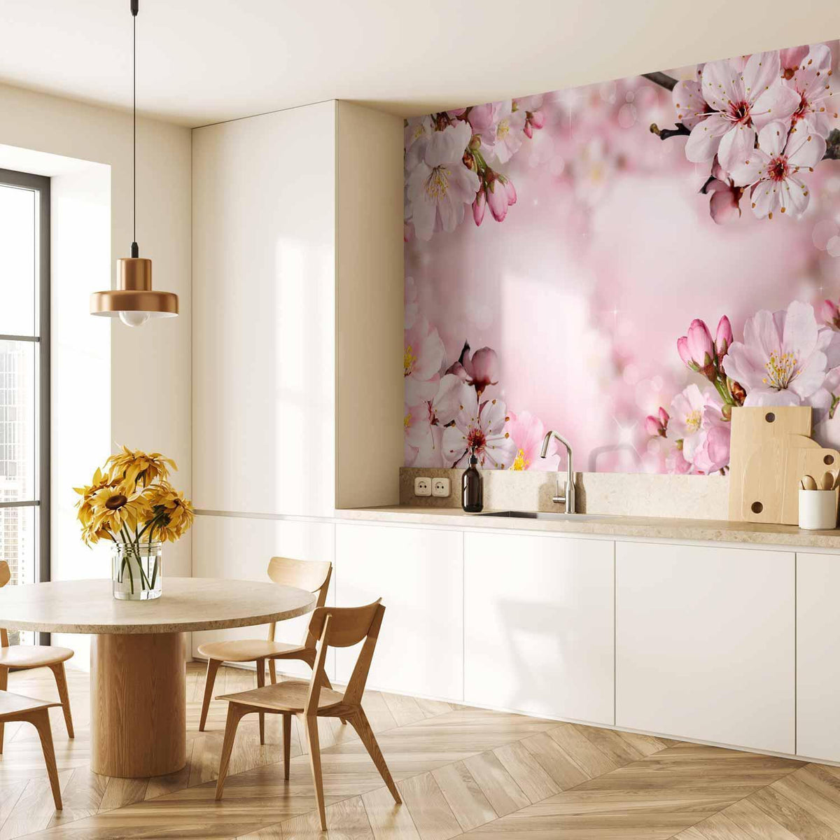 Fototapete - Spring Cherry Blossom