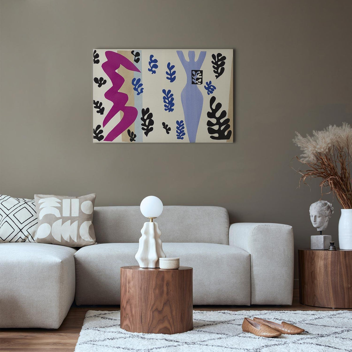 Leinwandbild - Henri Matisse – The Knife Thrower (from Jazz)