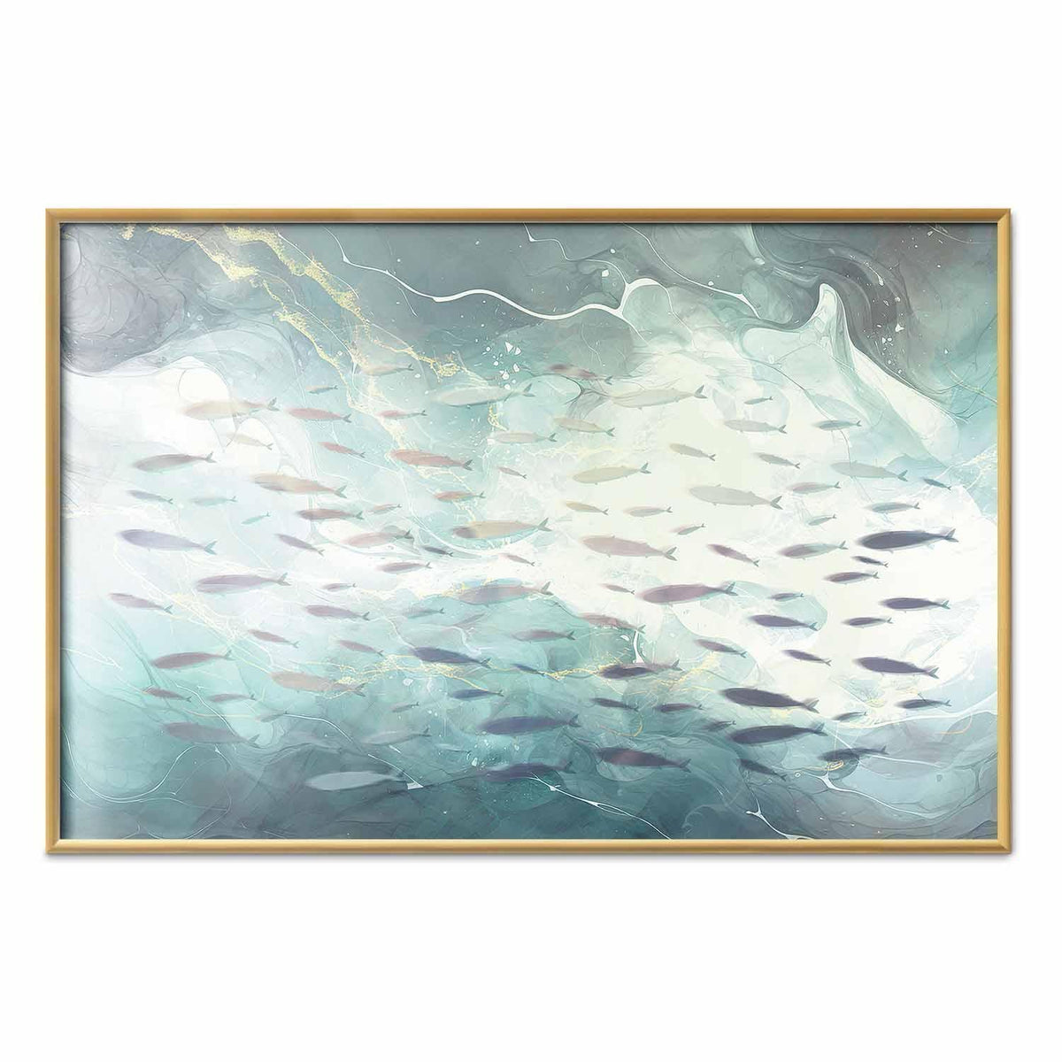 Poster - School of Small Fish