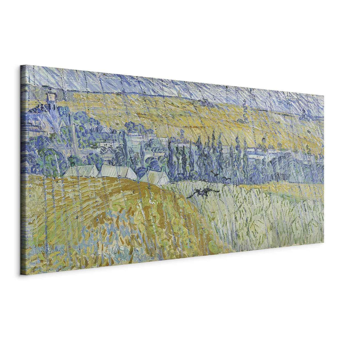 Wandbild XXL - Vincent van Gogh – Auvers in the Rain