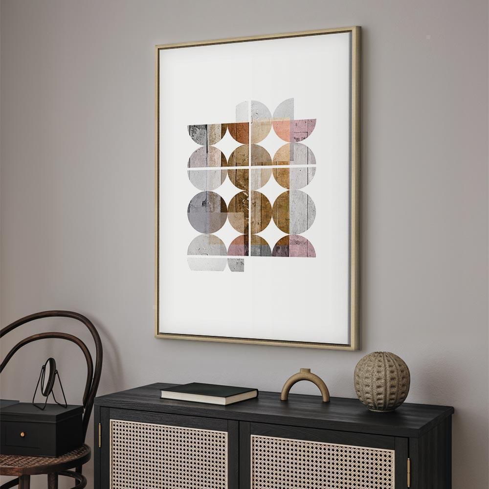 Leinwandbild - Harmonious Shape (1 Part) Vertical