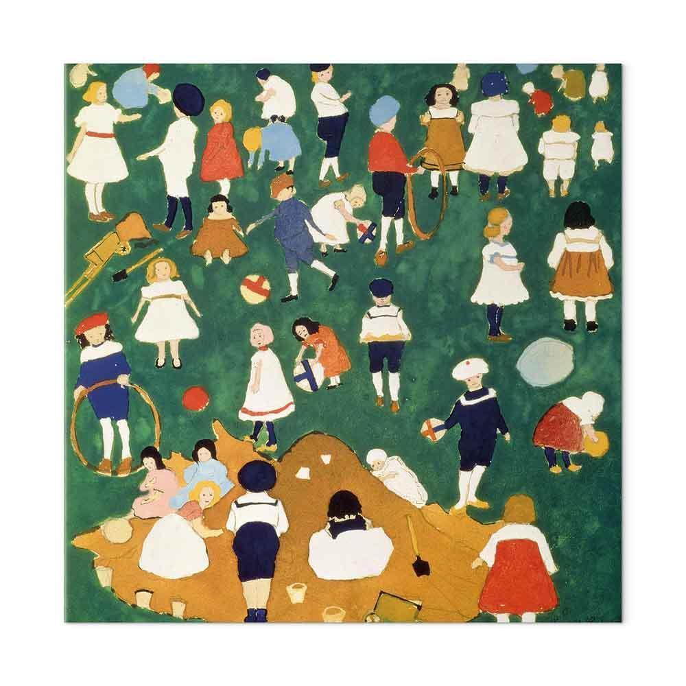 Leinwandbild - Kazimir Malevich – Children