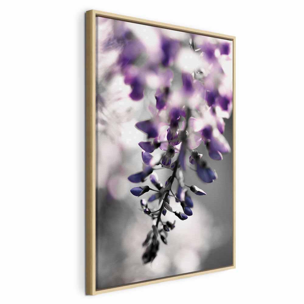 Leinwandbild - Violet Ringtones (1 Part) Vertical