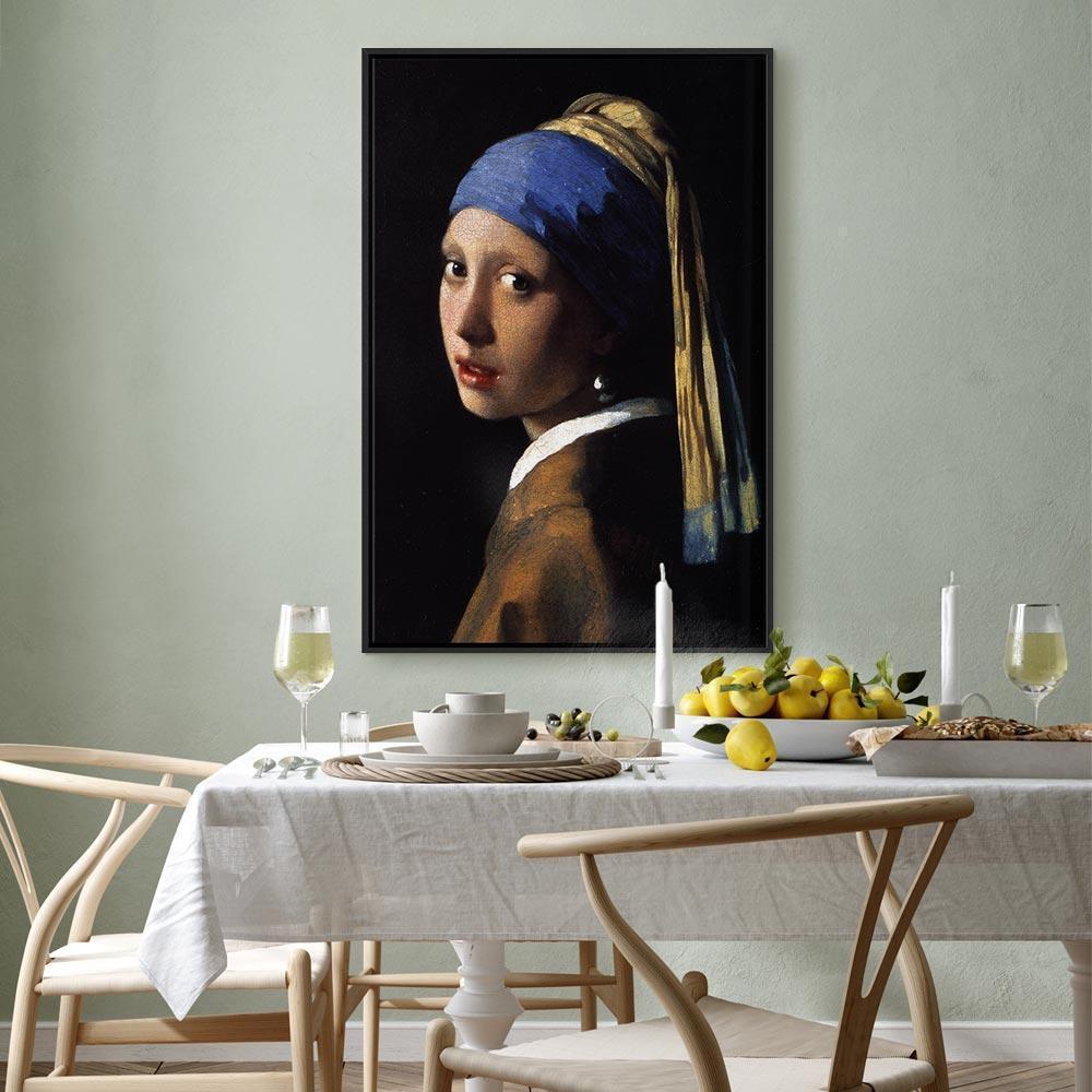 Leinwandbild - Jan Vermeer – Girl with a Pearl Earring