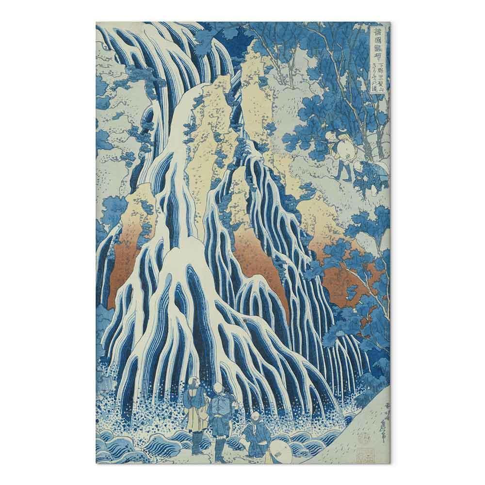 Leinwandbild - Hokusai Katsushika – Kirifuri Fall on Kurokami Mount