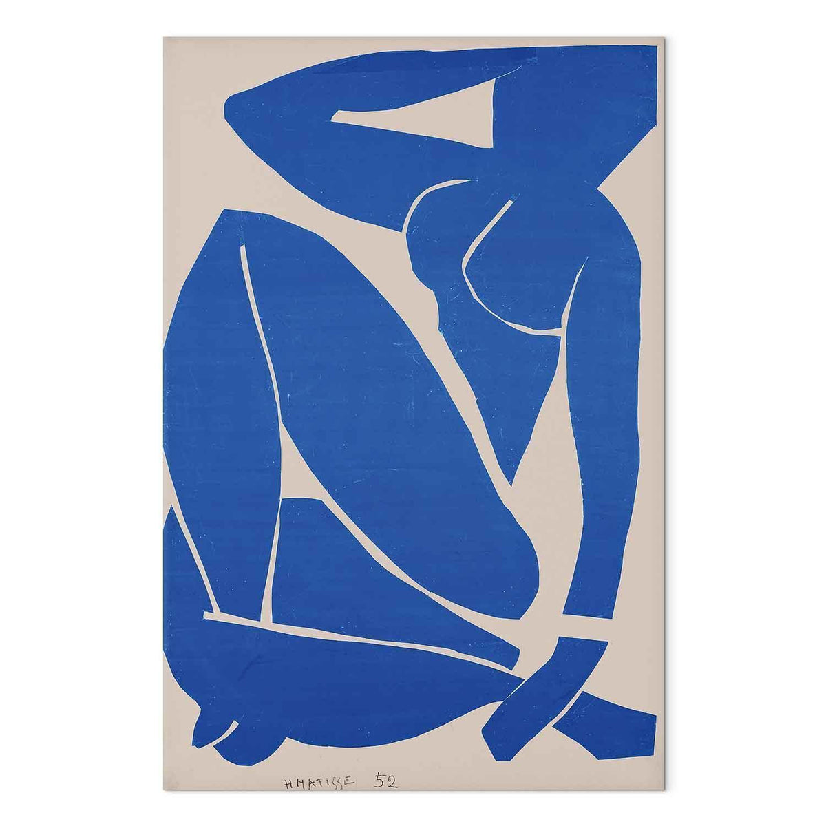 Leinwandbild - Henri Matisse – Blue Nude III