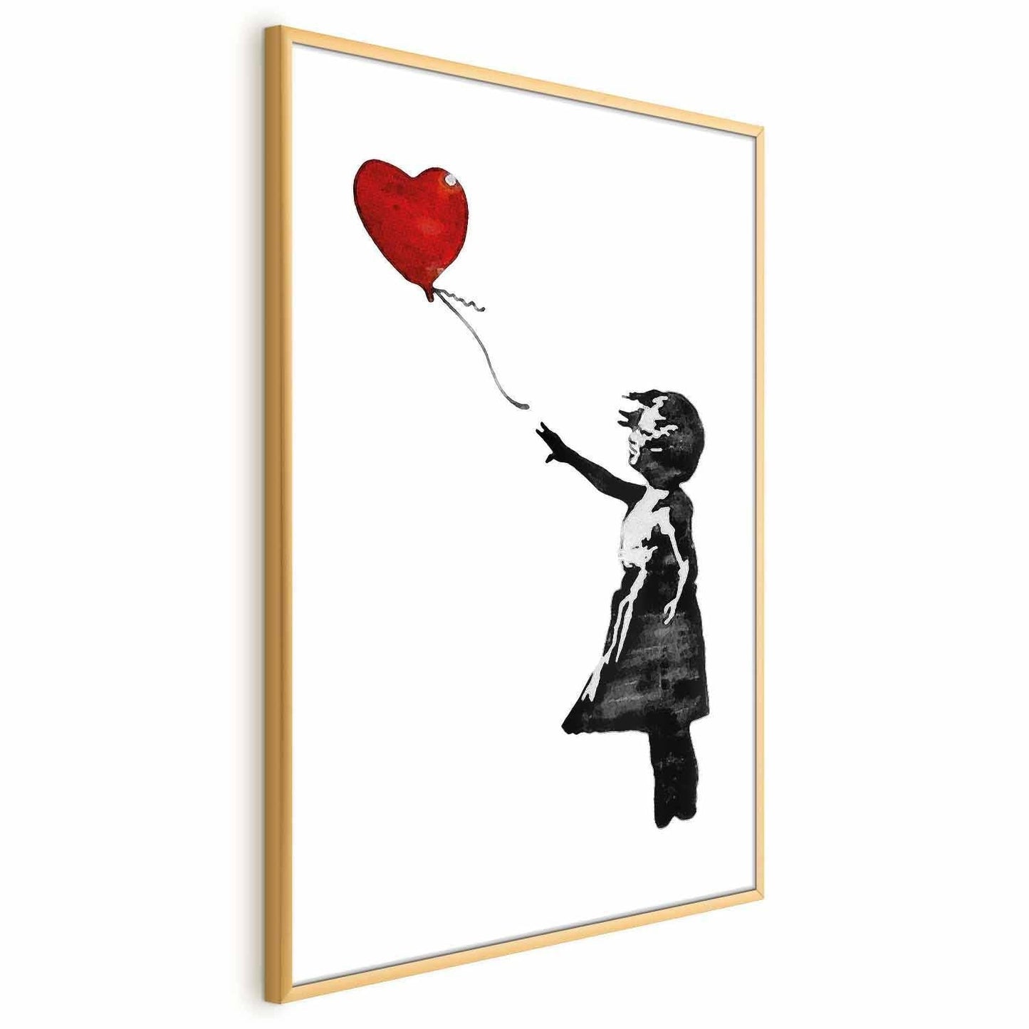 Poster - Banksy: Girl with a Balloon Artgeist