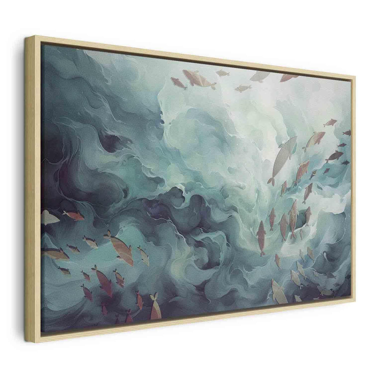 Leinwandbild - Fish in the ocean