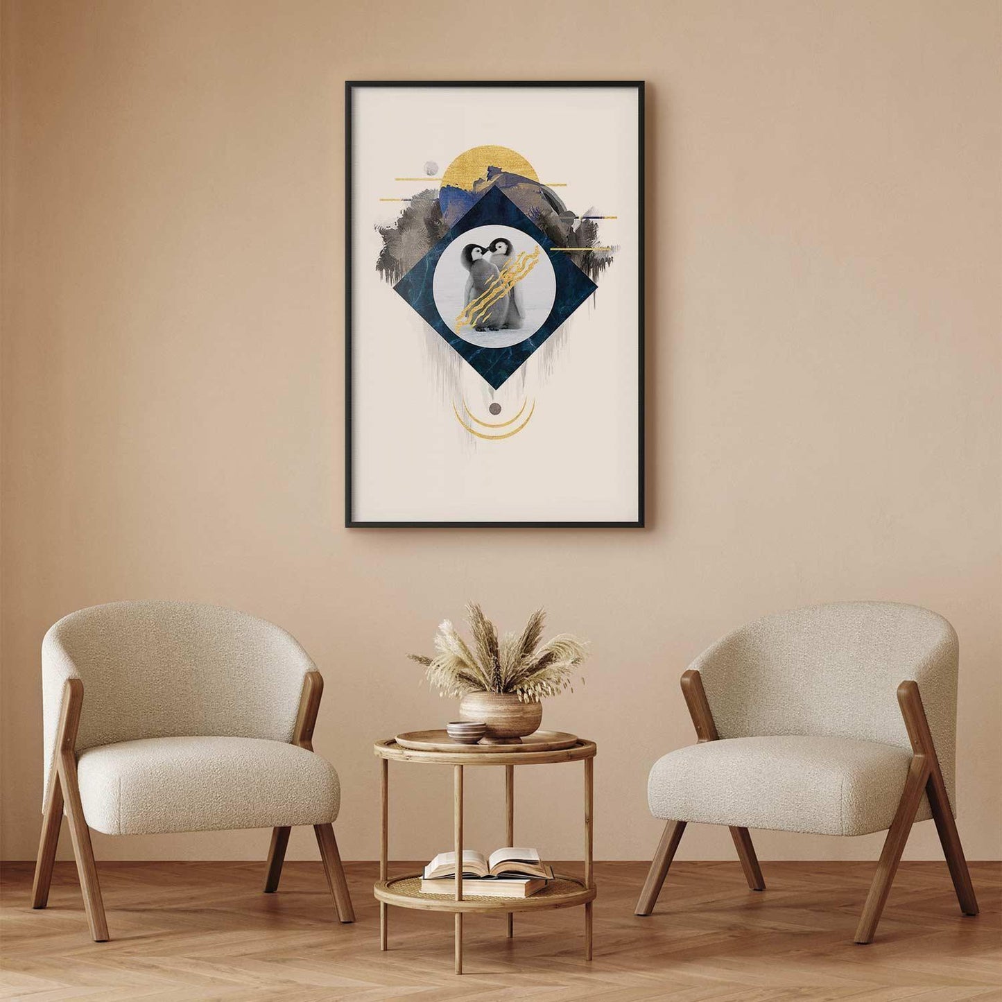 Poster - Pair of Penguins Artgeist
