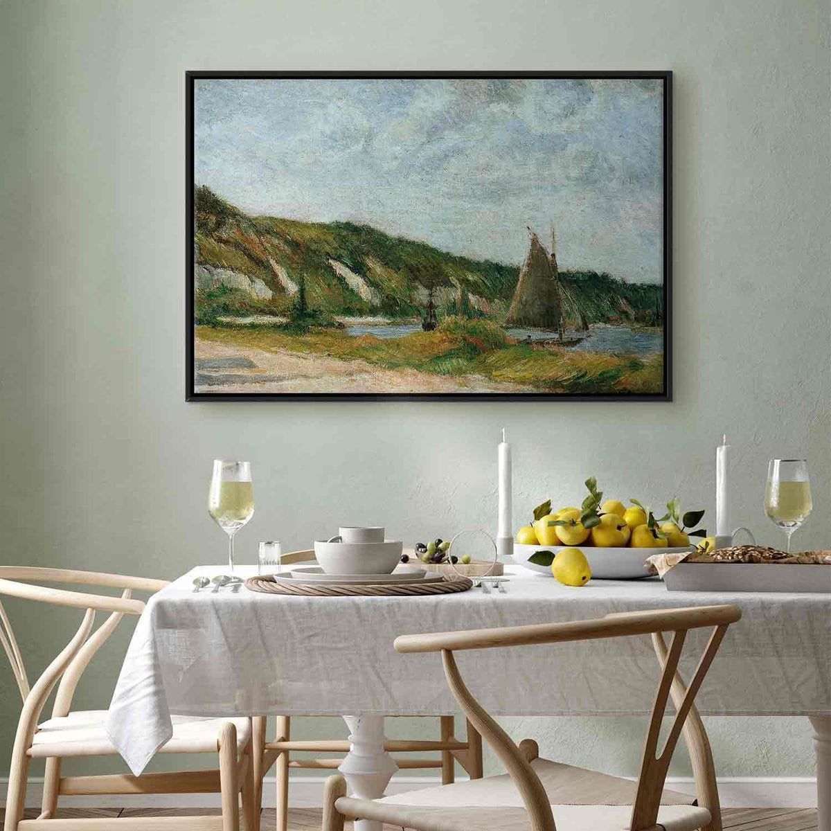 Leinwandbild - Paul Gauguin – The Sailing Ships