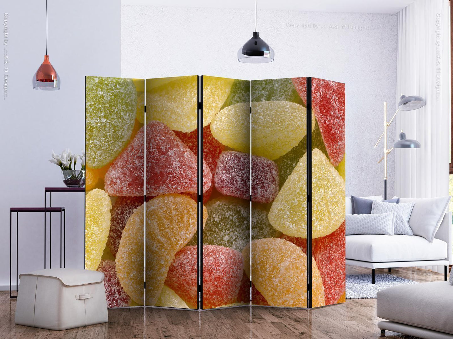 Paravent - Tasty fruit jellies II Artgeist