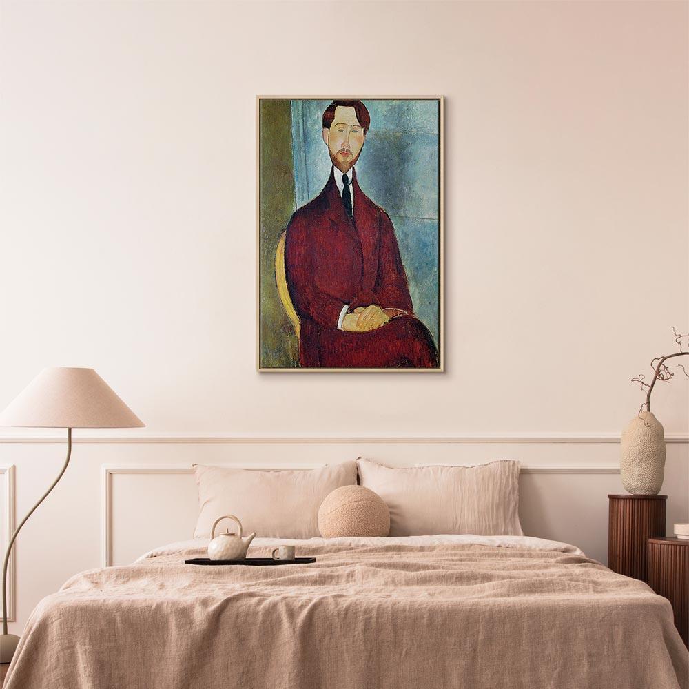 Leinwandbild - Amedeo Modigliani – Leopold Zborowski