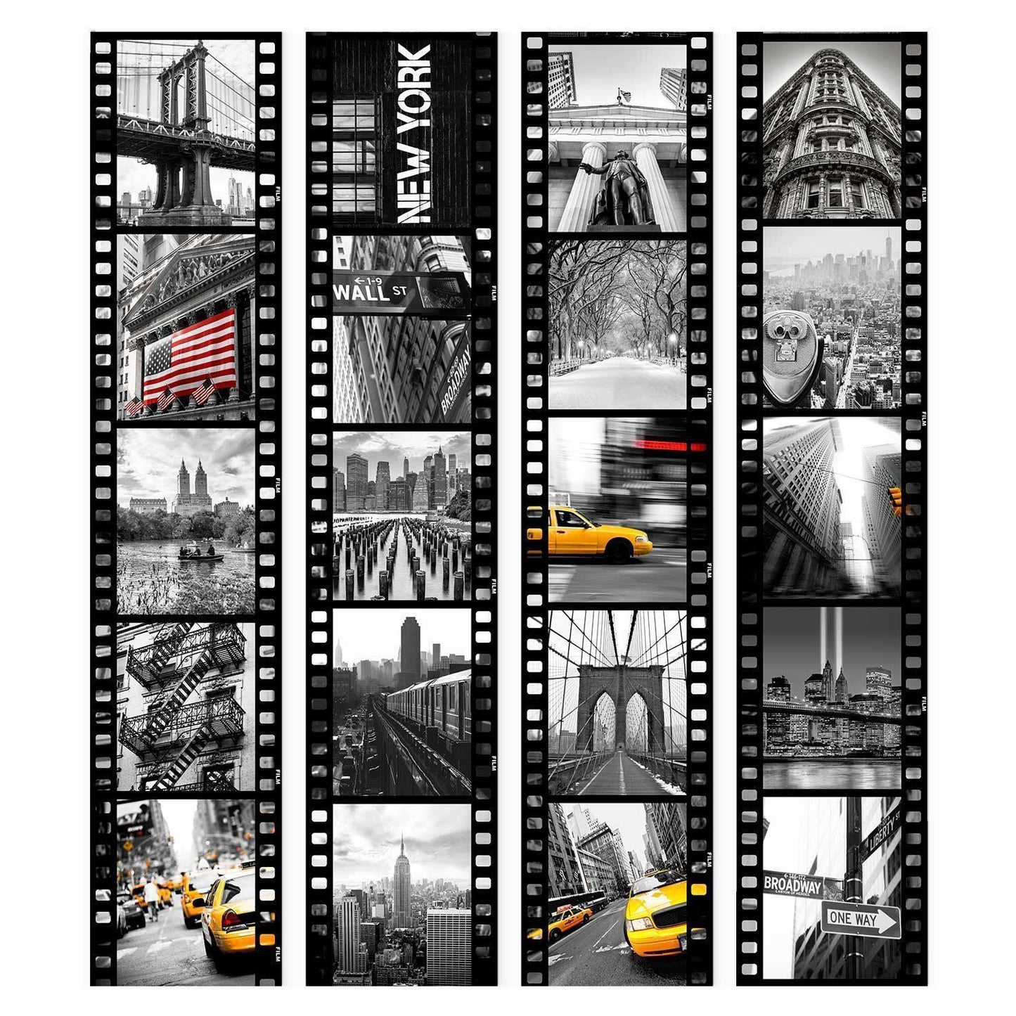 Tapete - New Yorker Fotograf (collage)