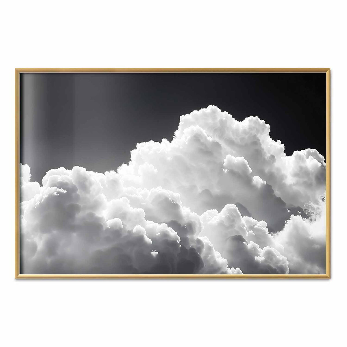 Poster - Discover the Infinite Play of Sunlight – Clouds and Shadows in the Sky