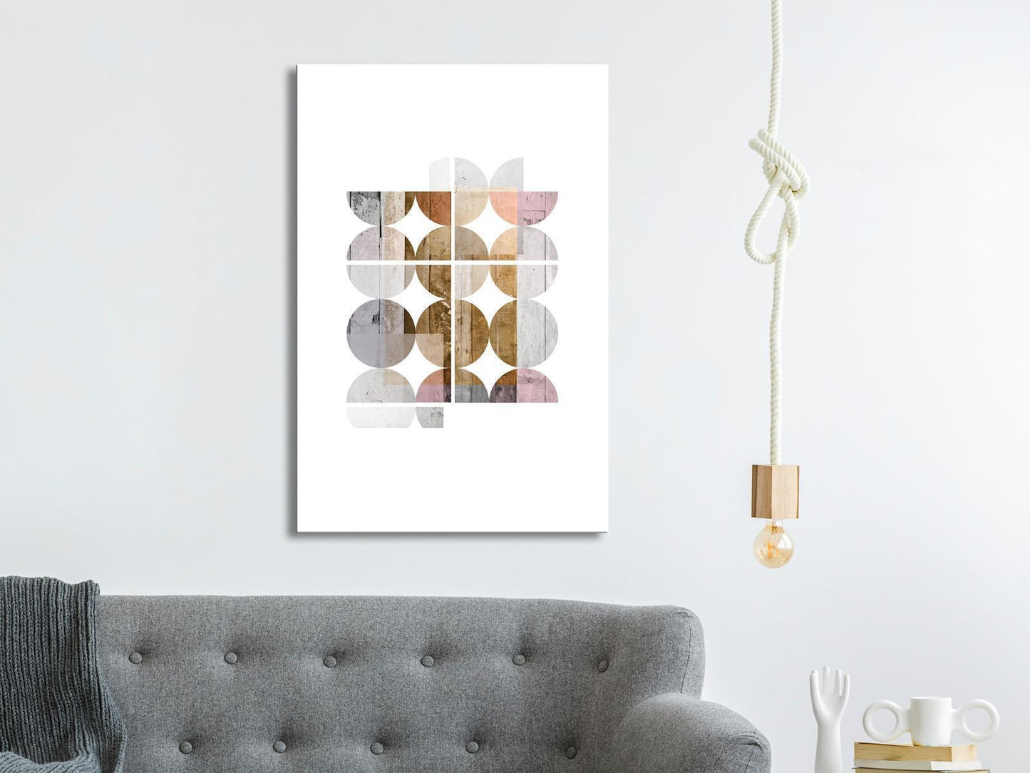 Leinwandbild „Harmonische Formen – Geometrie in Balance“