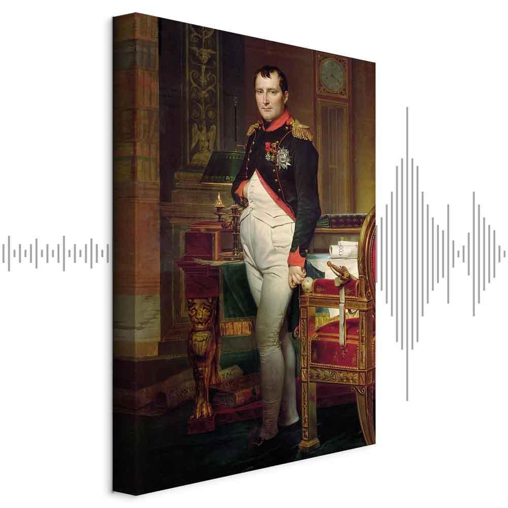 Leinwandbild - Jacques-Louis David – Napoleon Bonaparte