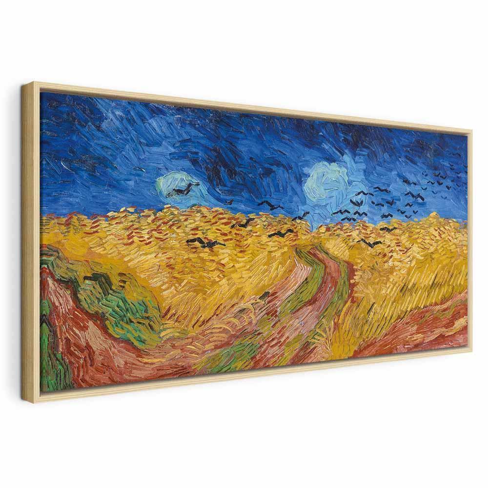 Leinwandbild - Vincent van Gogh – Wheatfield With Crows