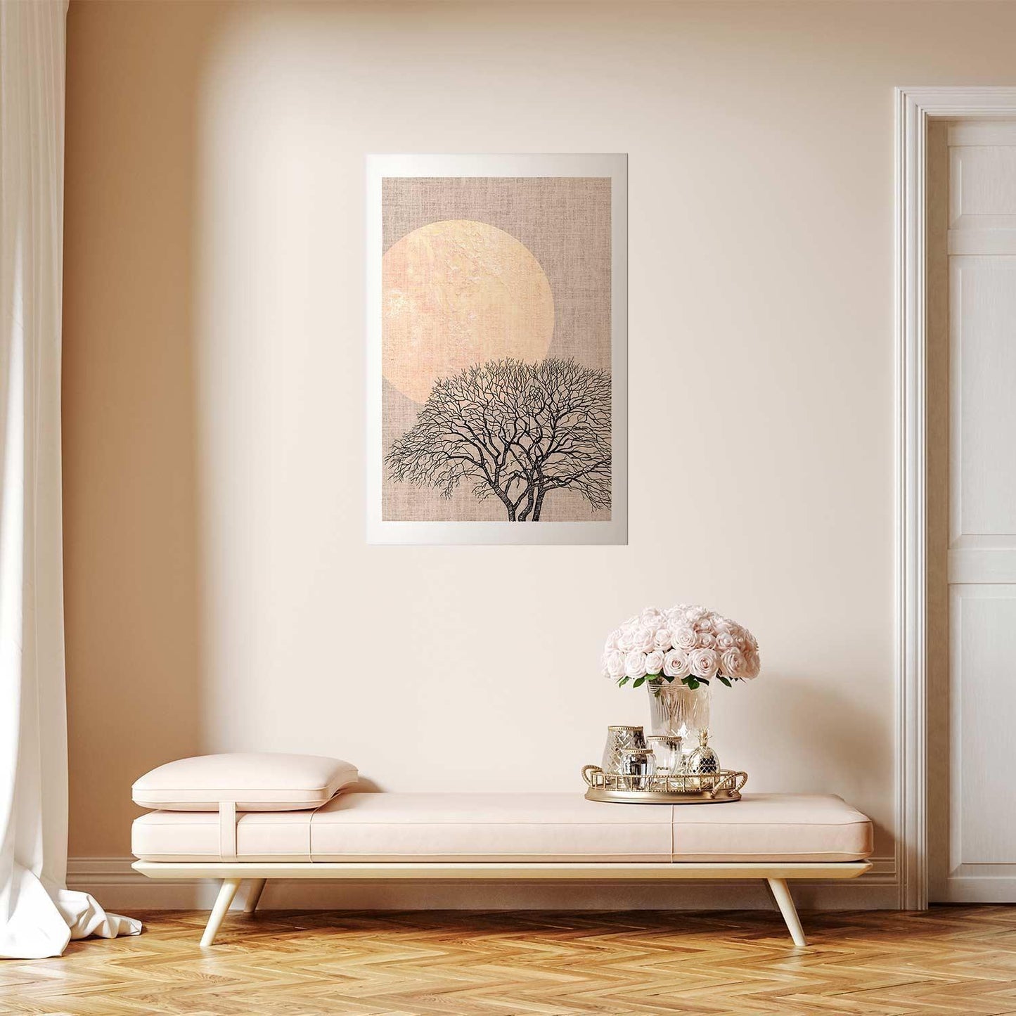 Poster - Morning Full Moon Artgeist