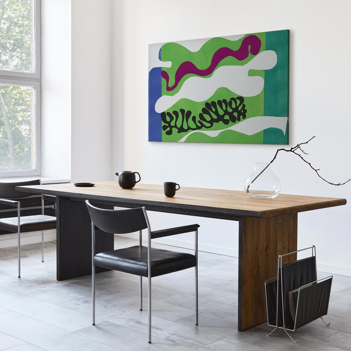 Leinwandbild - Henri Matisse – Lagoon II (from Jazz)