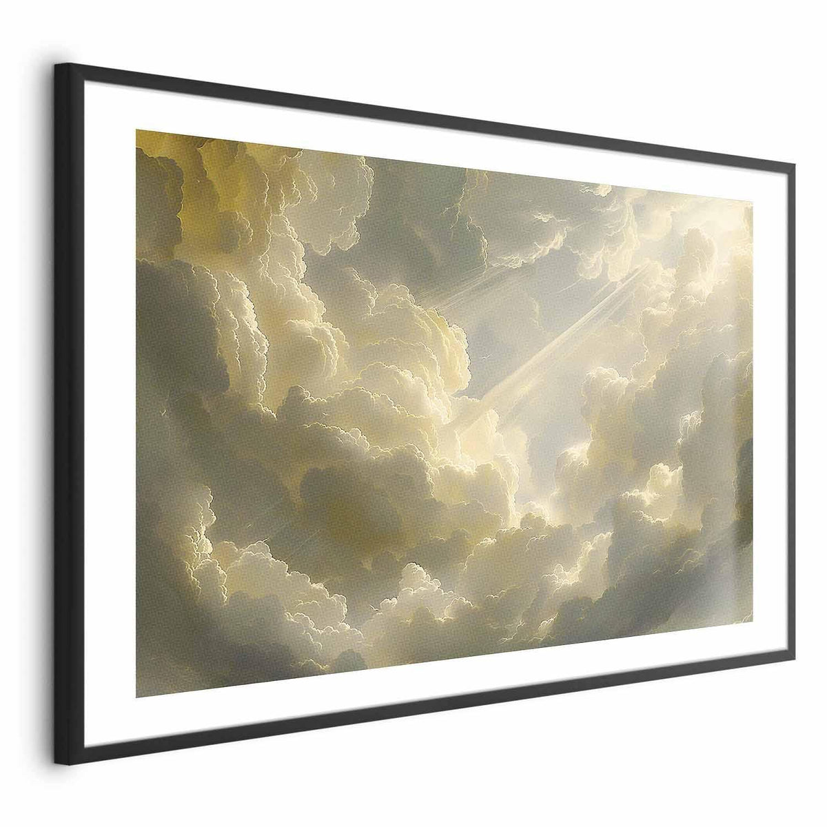 Poster - Fascinating Play of Colors Against the Clouds