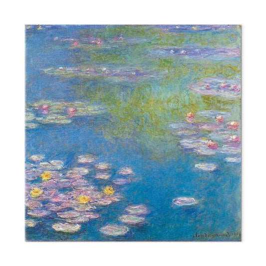 Leinwandbild - Claude Monet – Water lilies in Giverny