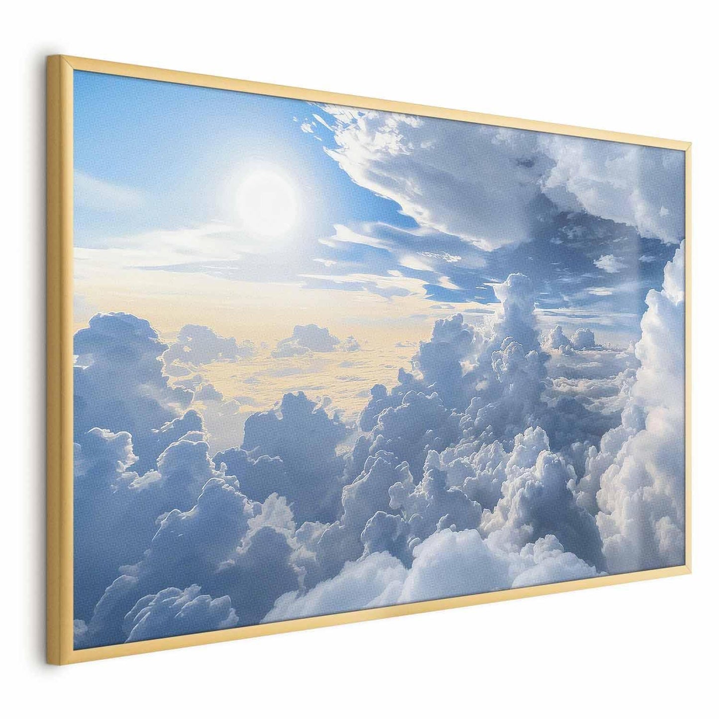 Poster - Symphony of Light: Sun and Clouds Playing Together on a Beautiful Sky Artgeist