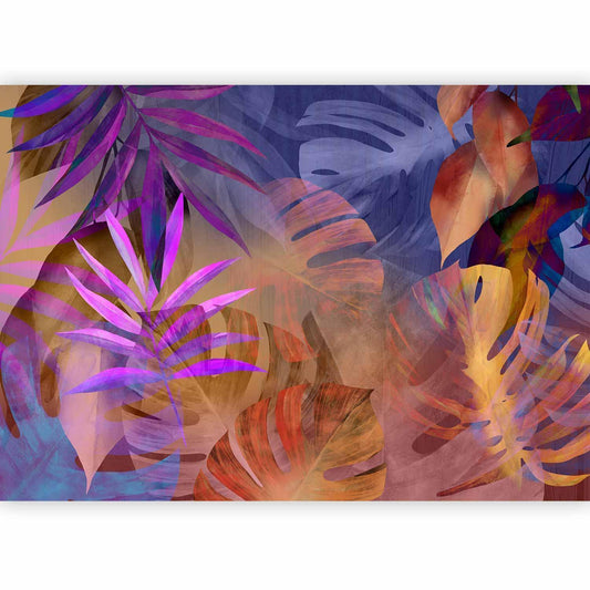 Fototapete - Vigorous Leaves - Third Variant