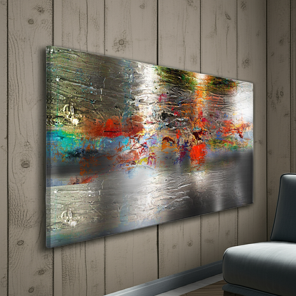 Leinwandbild „Meereskorallen“ – Naturinspiration in sanften Farben