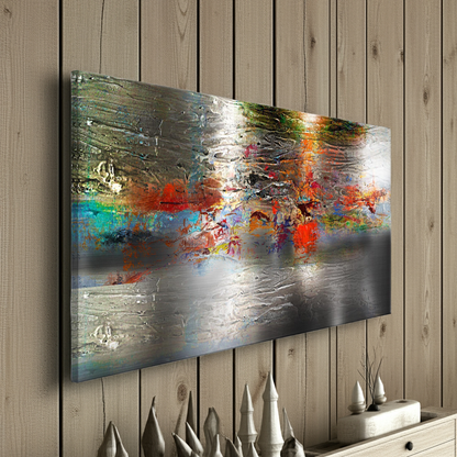 Leinwandbild „Meereskorallen“ – Naturinspiration in sanften Farben